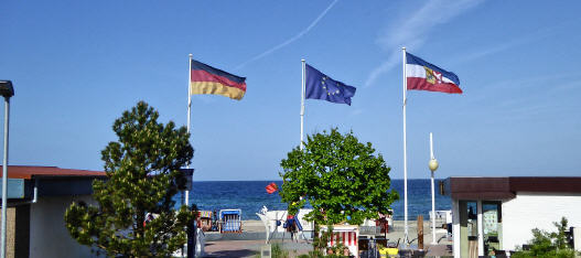Der nächste Strandzugang vom Ferienhaus