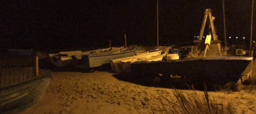 Fischerei-Boote am Nordstrand