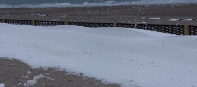 Strand am 30.1.2014 in Dahme